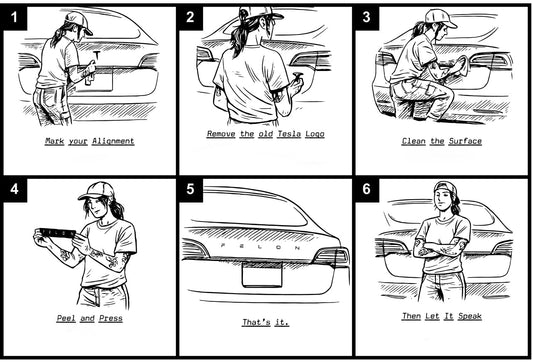 How to Replace Your Tesla Badge with FELON | Step-by-Step Install Guide